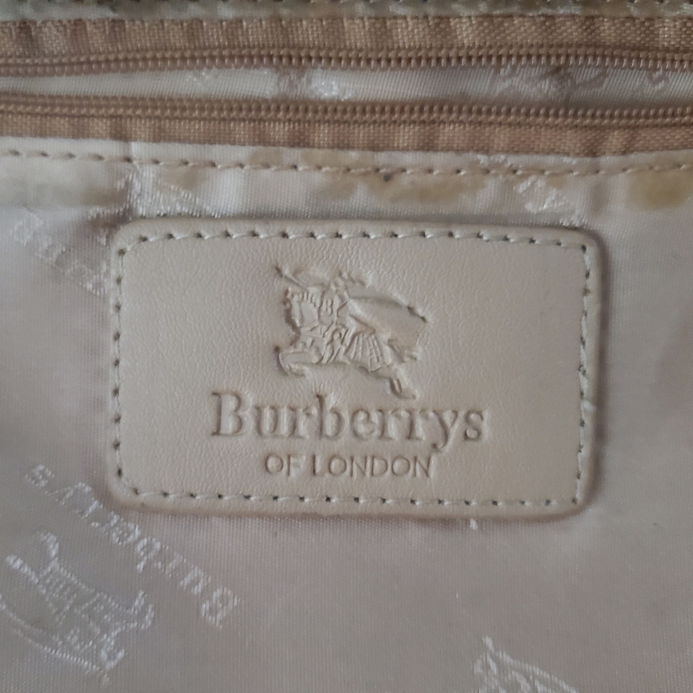 Authentic Vintage Burberry Nova Check Mini Tote - Picture 10 of 16